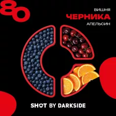 Табак для кальяна Darkside Shot 80 (Черника Вишня Апельсин) 25 г Табак для кальяна Darkside Shot 80 (Черника Вишня Апельсин) 25 г