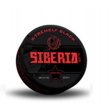 Снюс Siberia -80 Degrees Black Edition White Dry 13gr/ 43 mg/g